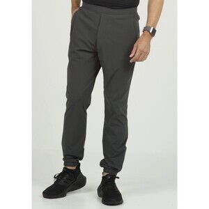 NWT IBKUL Solid Joggers Charcoal Pants Men XXL